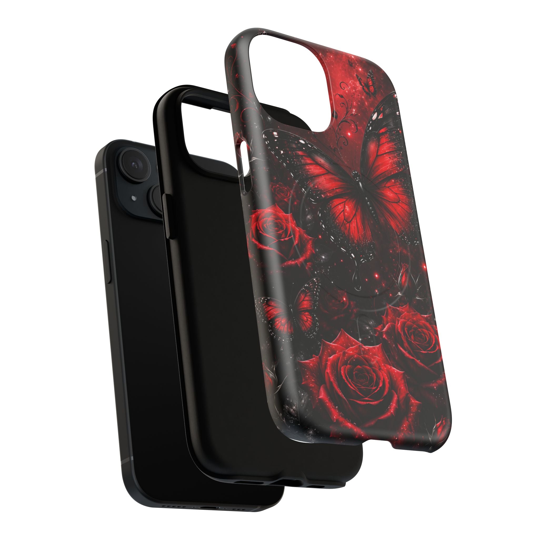 Crimson Metamorphosis™ Magnetic Tough Case for iPhone 13-17 Series