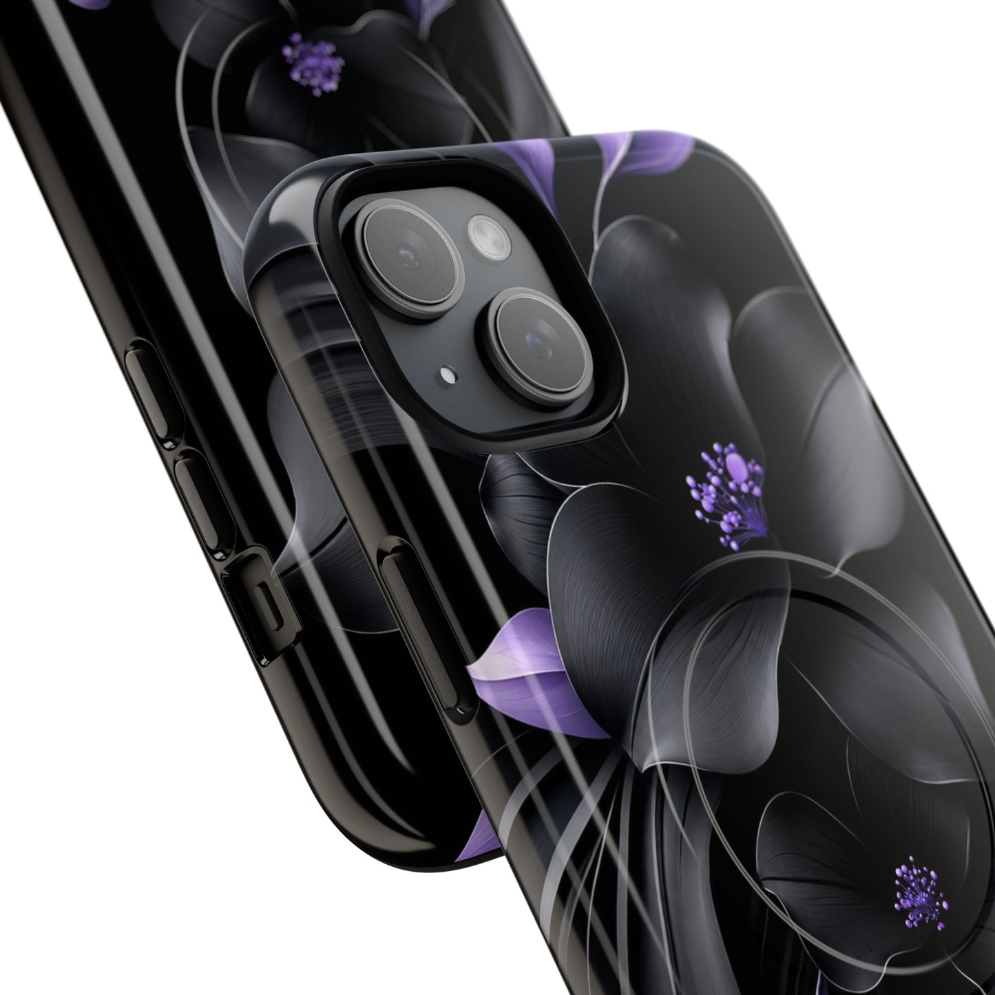 Midnight Lavender™ Tough Magnetic Case for iPhone | MagSafe Compatible Protective Case