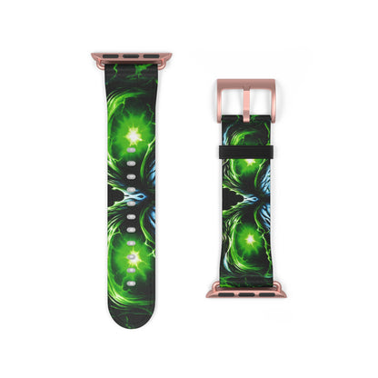 NecroVolt™ Apple Watch Band | Gothic Faux Leather Watch Strap
