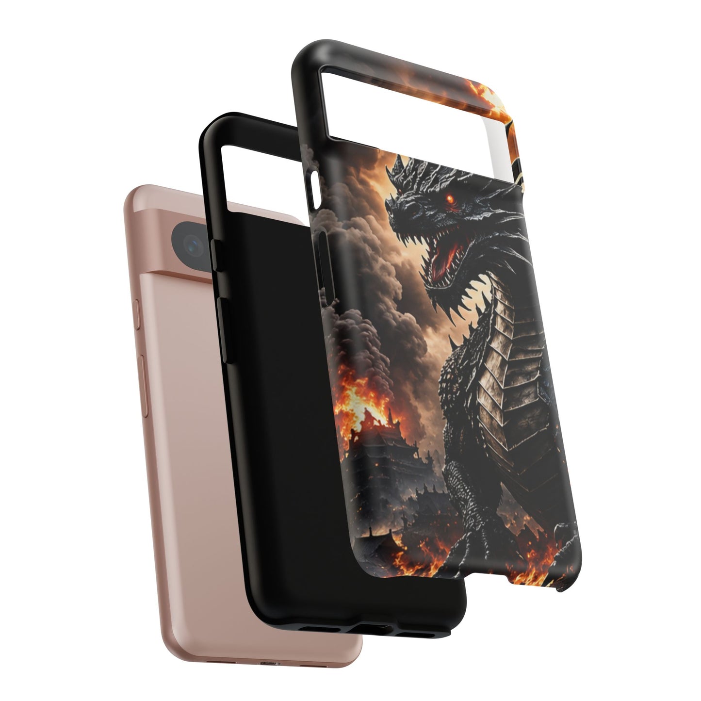 Ashen Dominion™ Tough Case for Google Pixel | Dual-Layer Protective Case