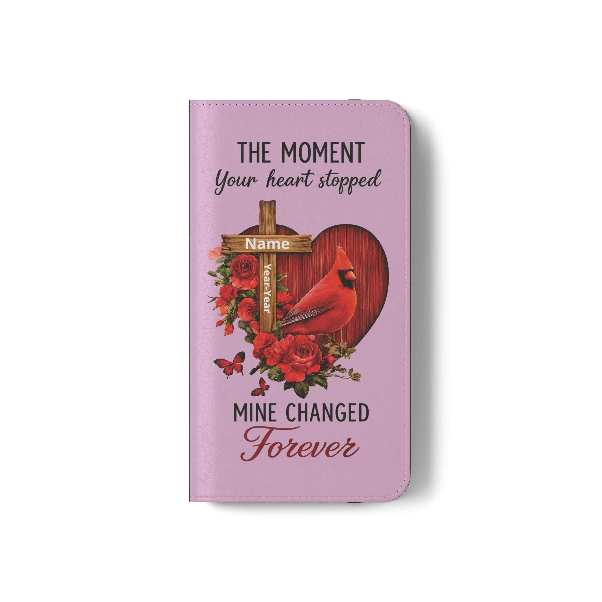 Cardinal's Promise™ Personalized Memorial Flip Wallet Case for Samsung Galaxy S Series