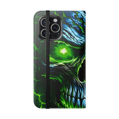 NecroVolt™ Flip Wallet Case for iPhone