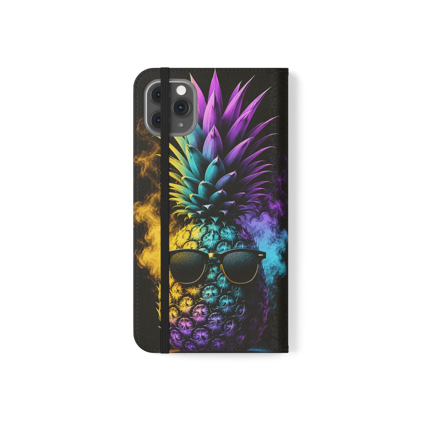 Smokin' Pineapple™ Flip Wallet Case for iPhone