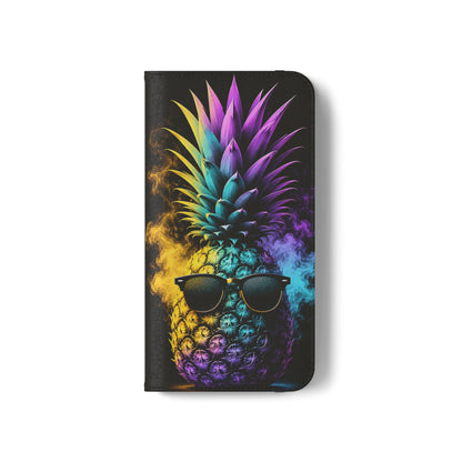 Smokin' Pineapple™ Flip Wallet Case for iPhone