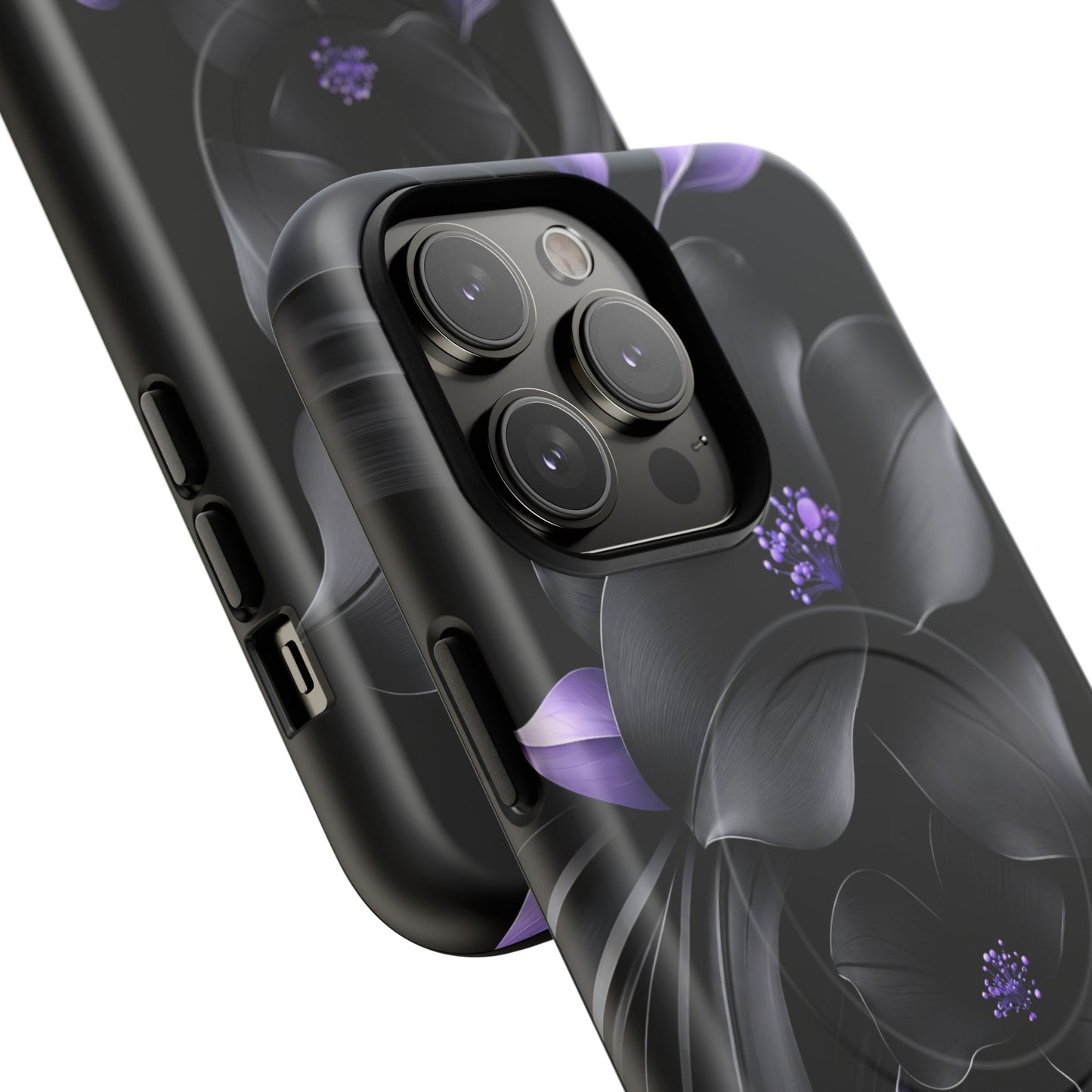 Midnight Lavender™ Tough Magnetic Case for iPhone | MagSafe Compatible Protective Case