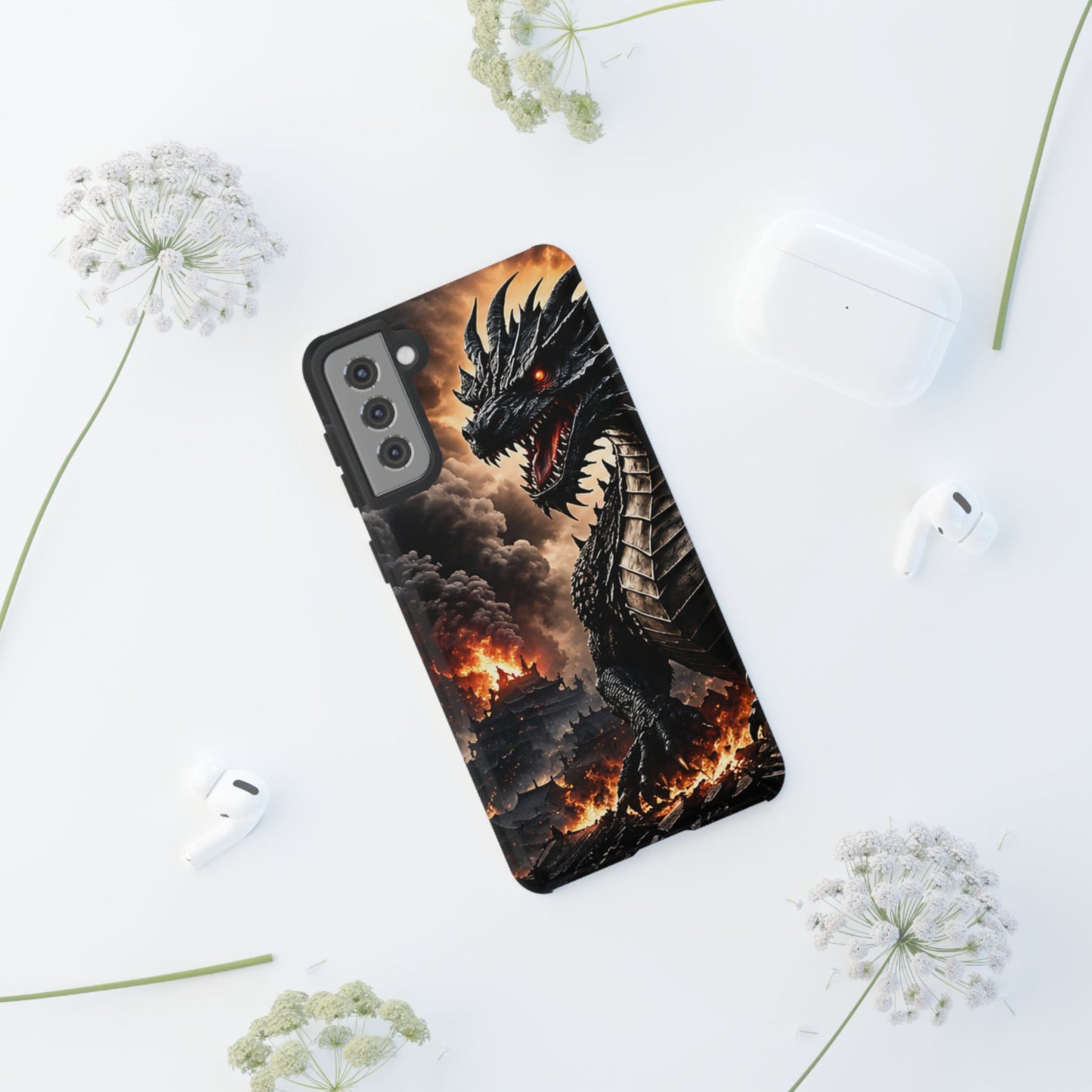 Ashen Dominion™ Tough Case for Samsung Galaxy | Dual-Layer Protective Case