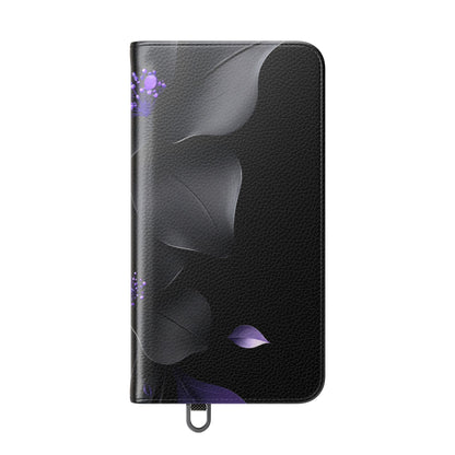 Midnight Lavender™ Flip Case for Samsung Galaxy | Premium Vegan Leather Wallet Case