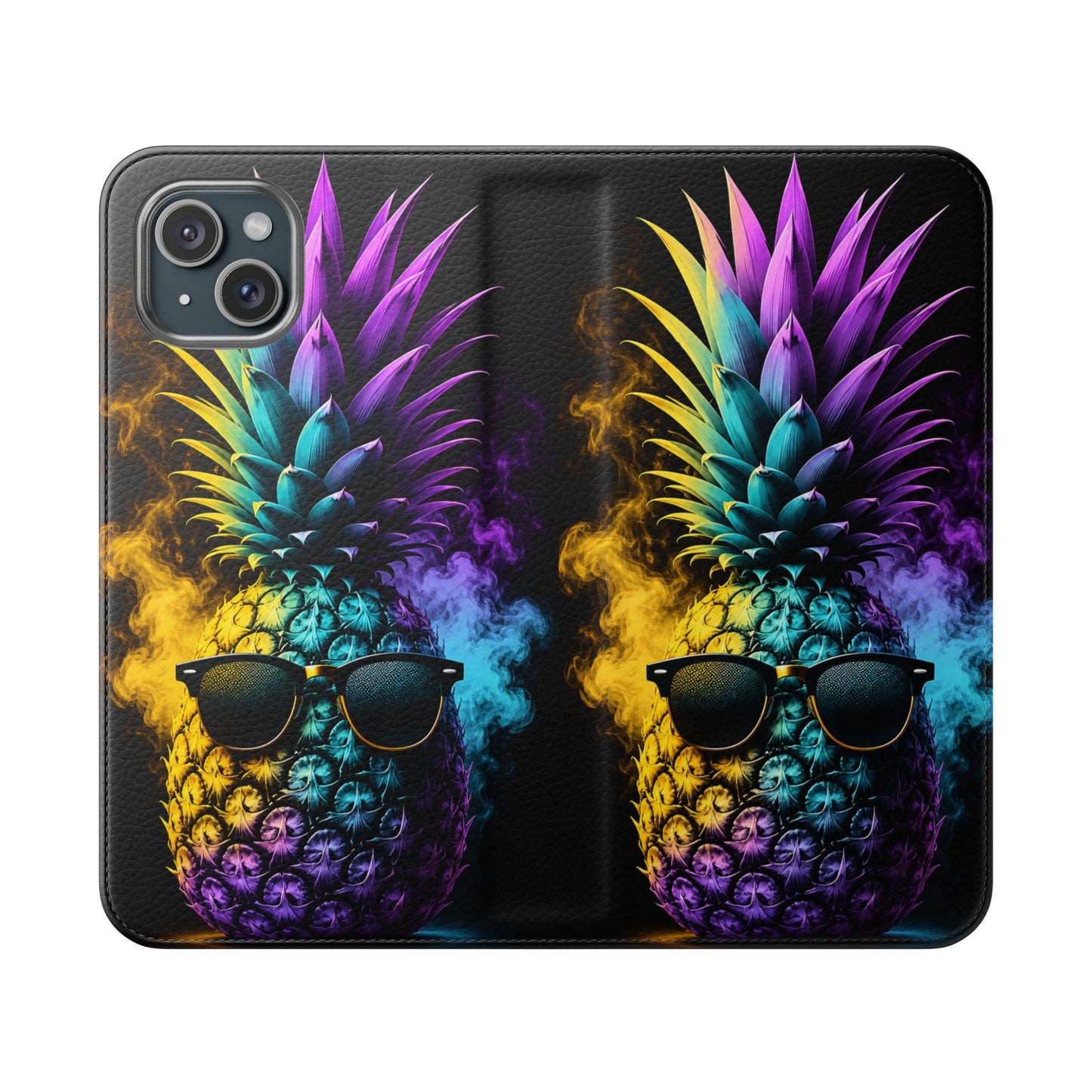 Smokin' Pineapple™ Flip Wallet Case for iPhone