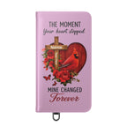 Cardinal's Promise™ Personalized Memorial Flip Wallet Case for Samsung Galaxy S Series