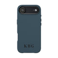 Custom Engraved PU Leather Phone Case | Personalized Monogram
