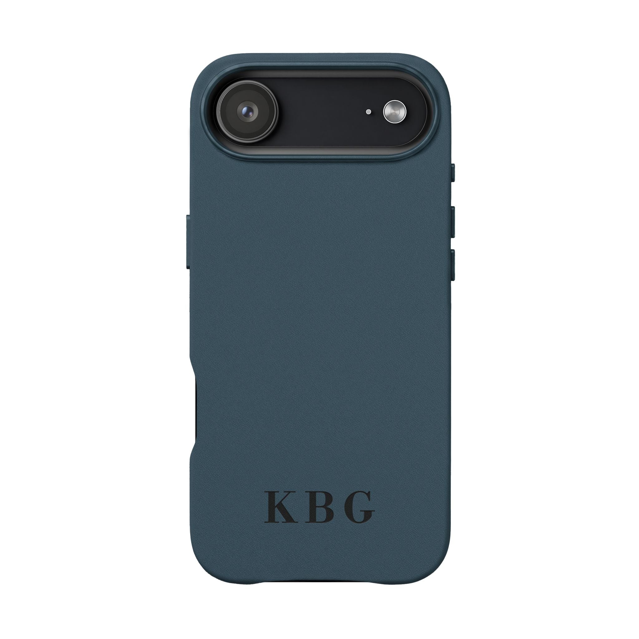 Custom Engraved PU Leather Phone Case | Personalized Monogram