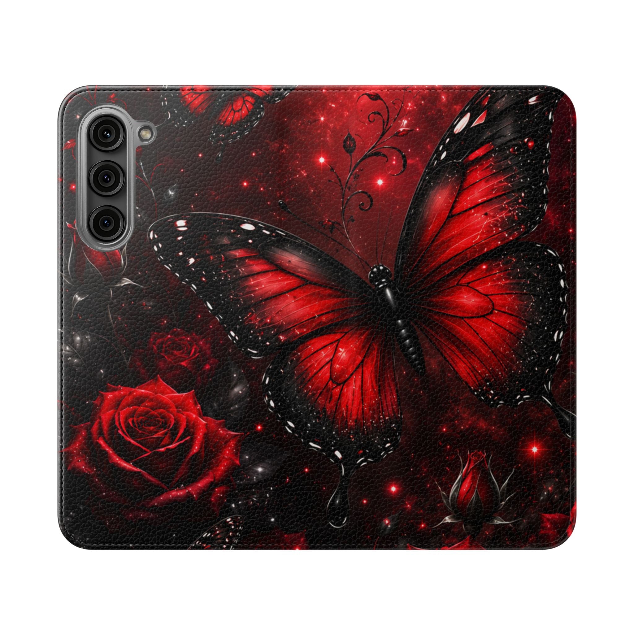 Crimson Metamorphosis™ Flip Wallet Case for Samsung Galaxy