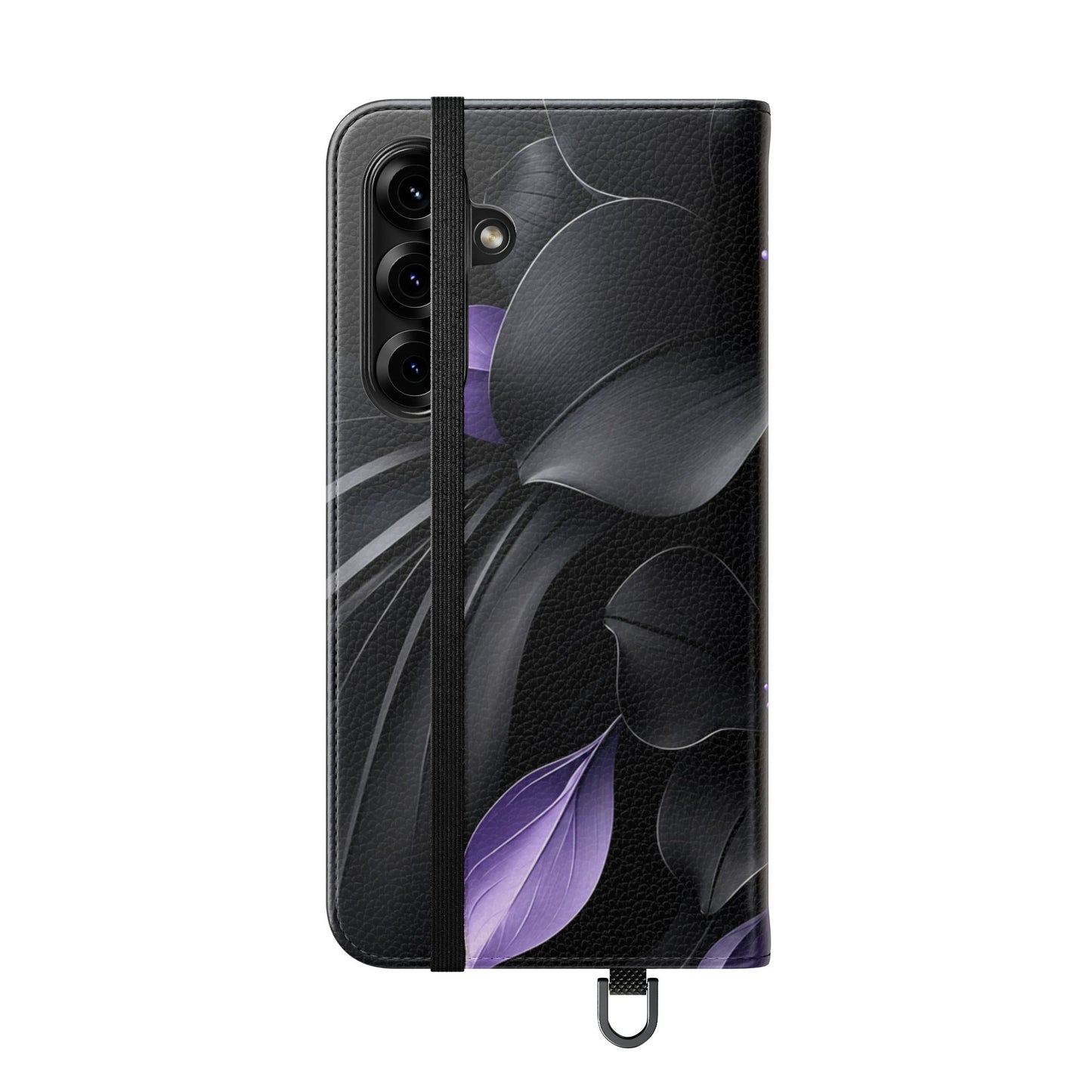 Midnight Lavender™ Flip Case for Samsung Galaxy | Premium Vegan Leather Wallet Case
