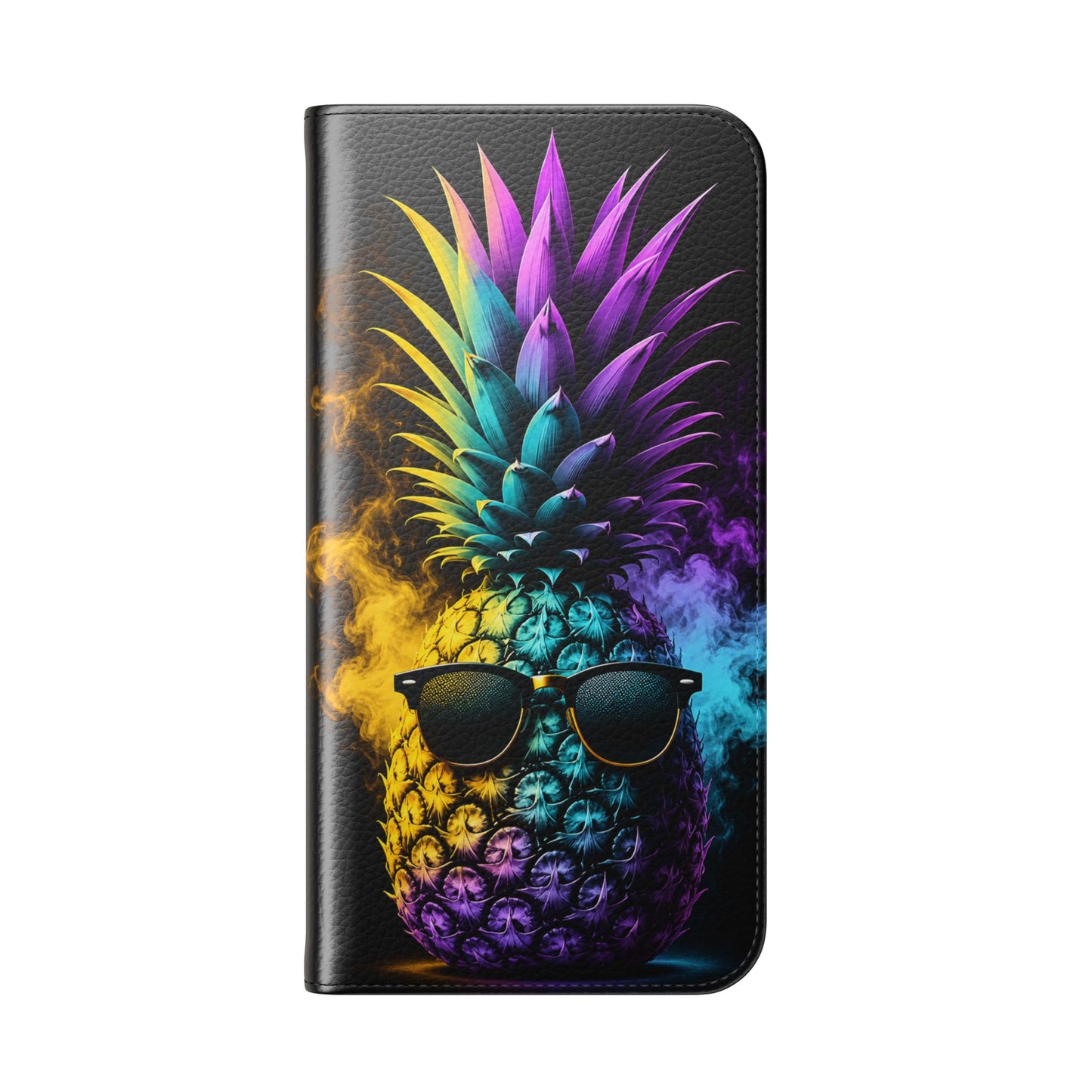 Smokin' Pineapple™ Flip Wallet Case for iPhone