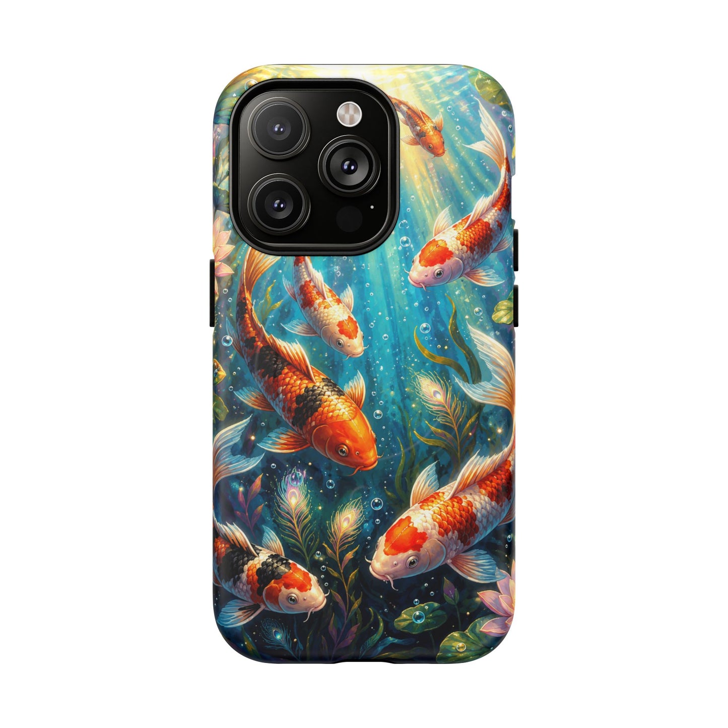 Koi Serenity™ Tough Magnetic Case for iPhone (MagSafe Compatible)