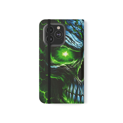 NecroVolt™ Flip Wallet Case for iPhone