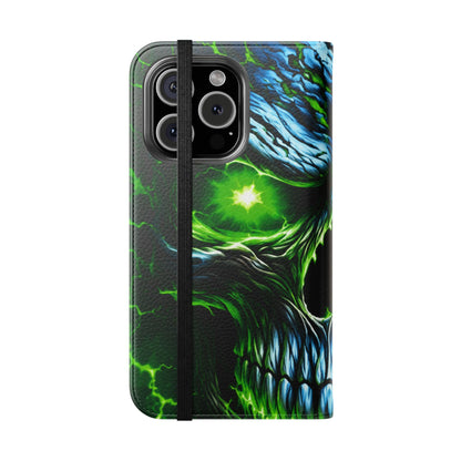 NecroVolt™ Flip Wallet Case for iPhone