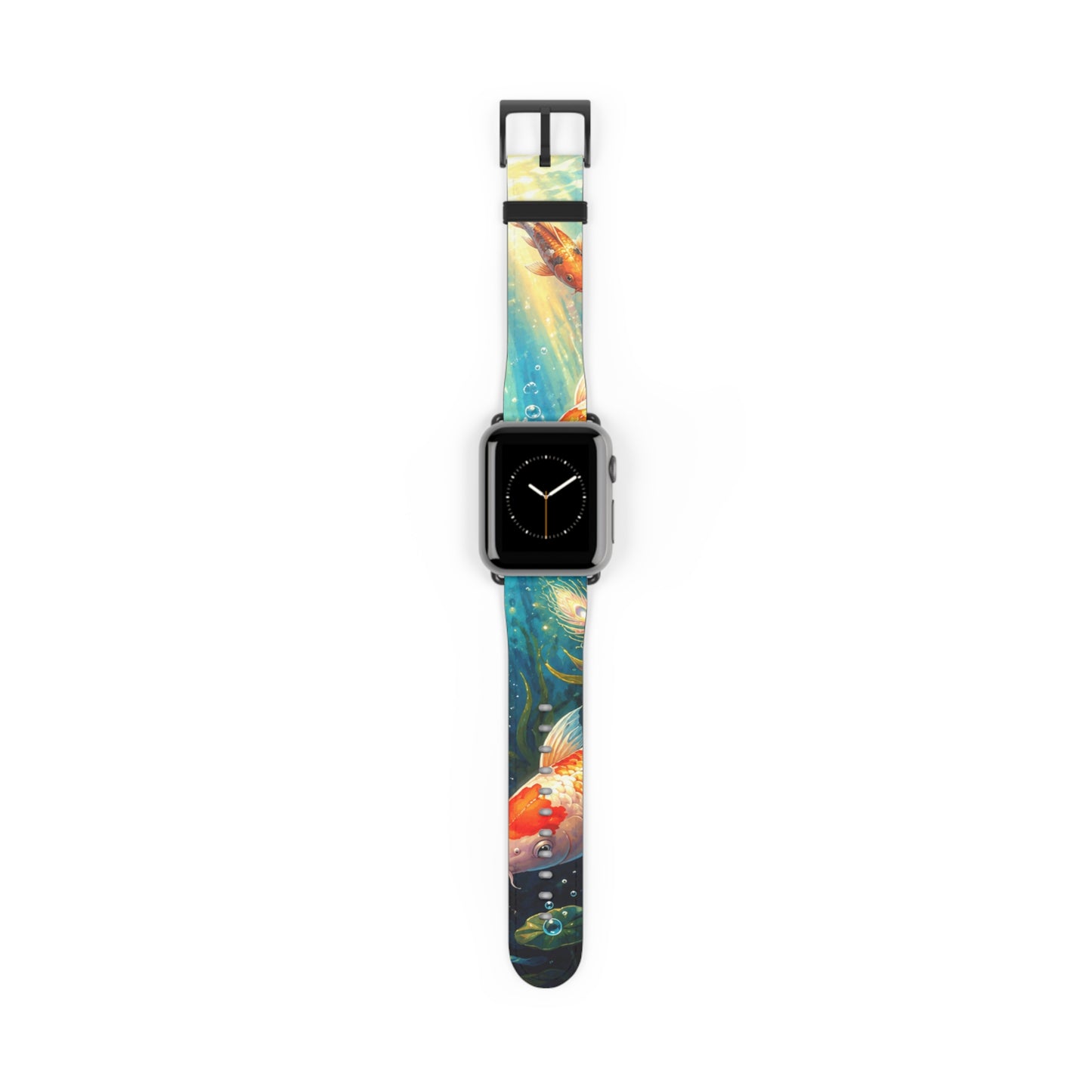 Koi Serenity™ Premium Faux Leather Apple Watch Band