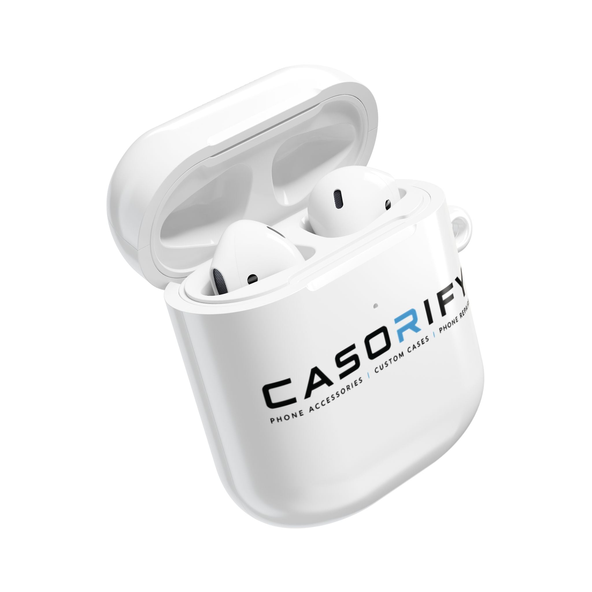 Casorify® Premium AirPods Protective Case with Carabiner