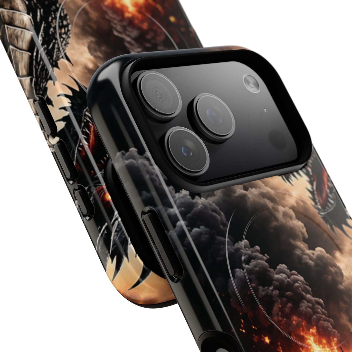 Ashen Dominion™ Tough Magnetic Case for iPhone | MagSafe® Compatible