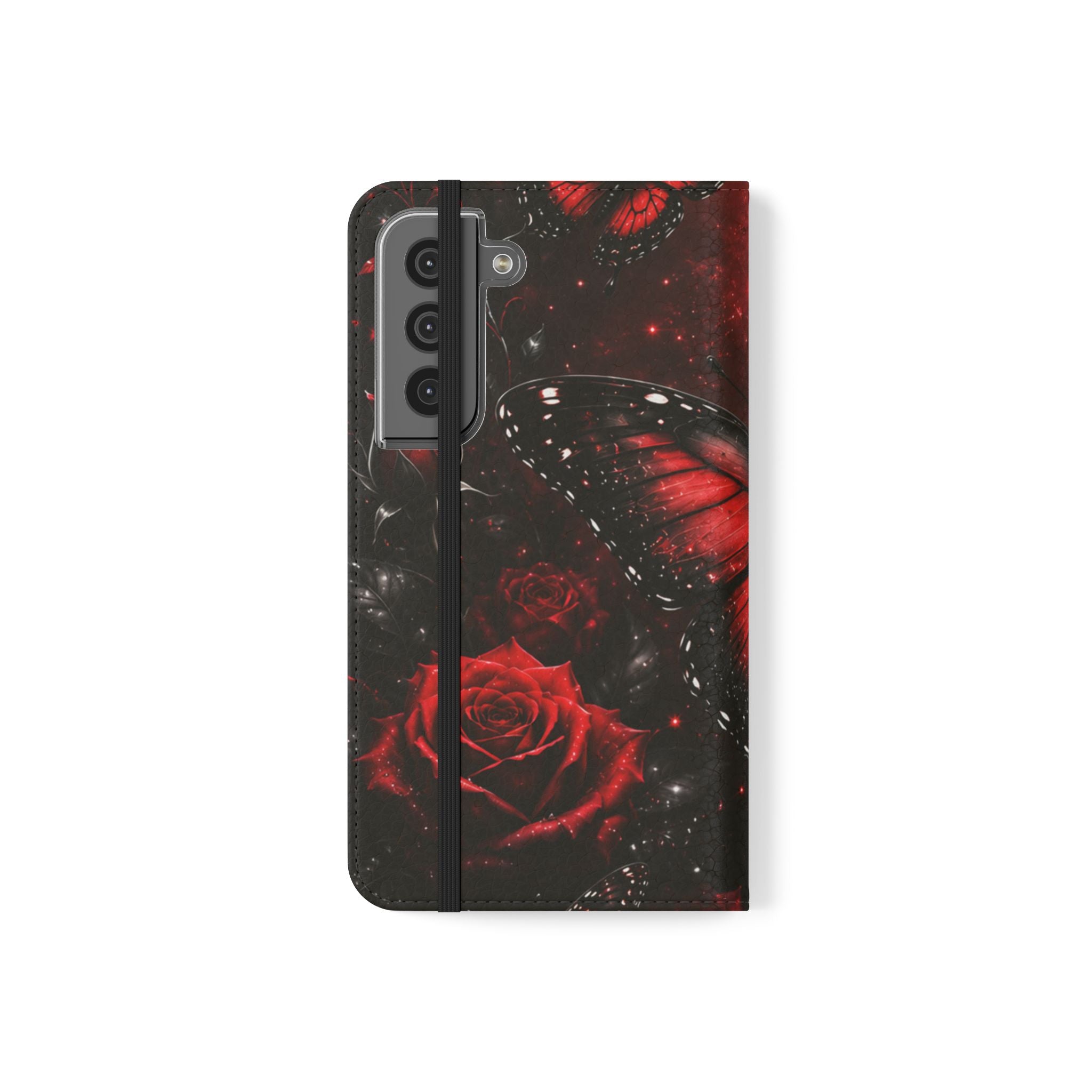 Crimson Metamorphosis™ Flip Wallet Case for Samsung Galaxy