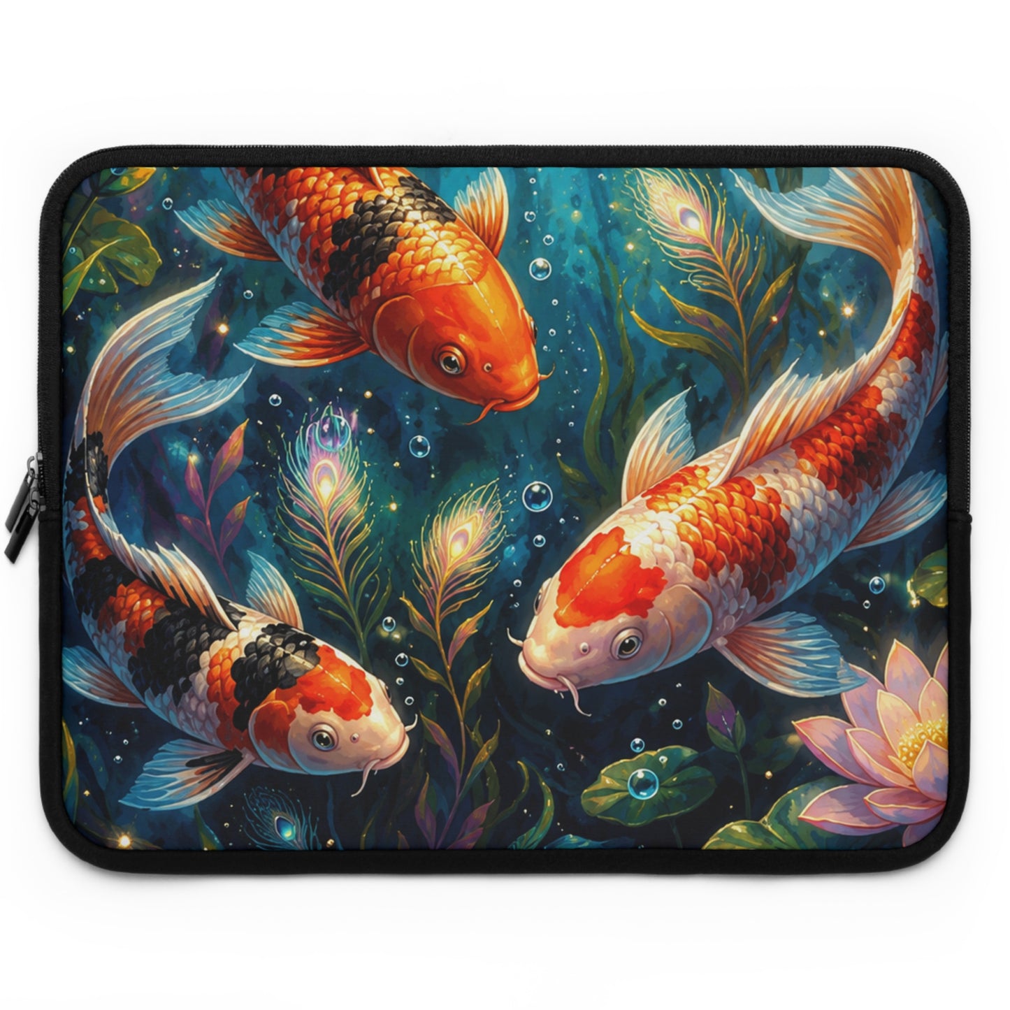 Koi Serenity™ Protective Laptop Sleeve