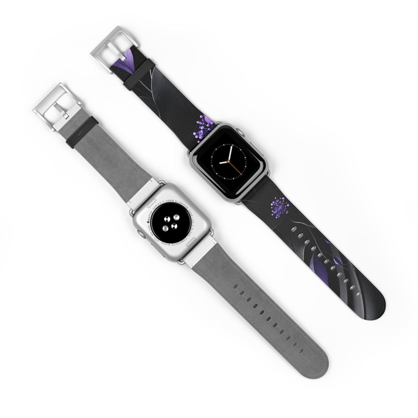 Midnight Lavender™ Apple Watch Band | Premium Faux Leather Strap