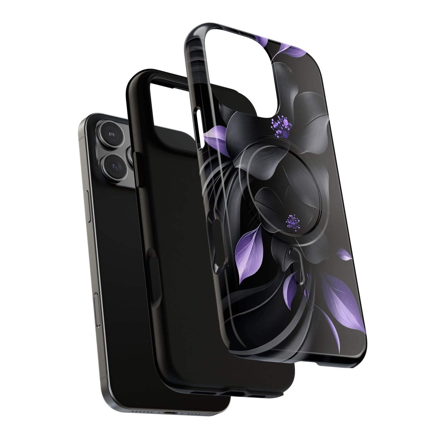 Midnight Lavender™ Tough Magnetic Case for iPhone | MagSafe Compatible Protective Case