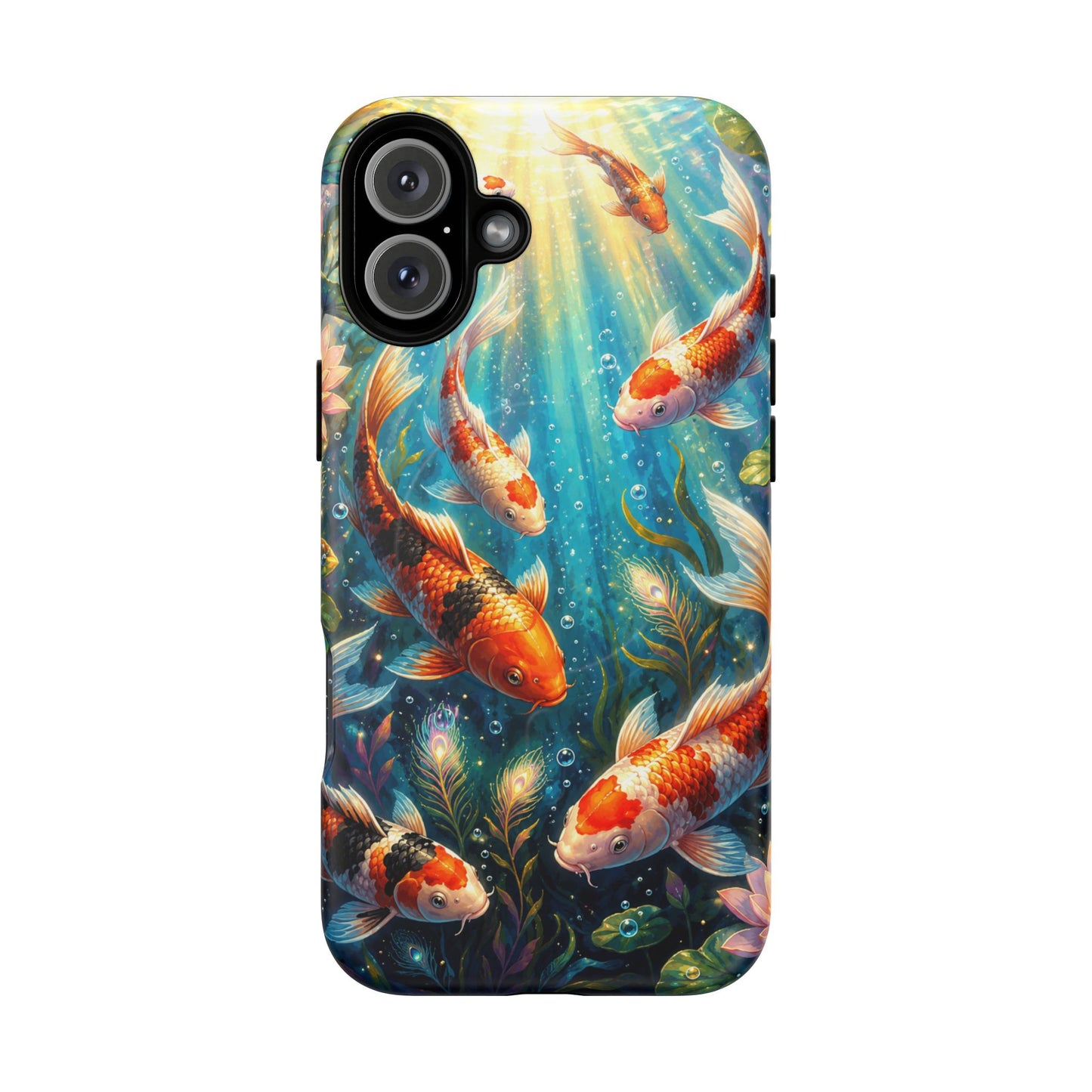 Koi Serenity™ Tough Magnetic Case for iPhone (MagSafe Compatible)