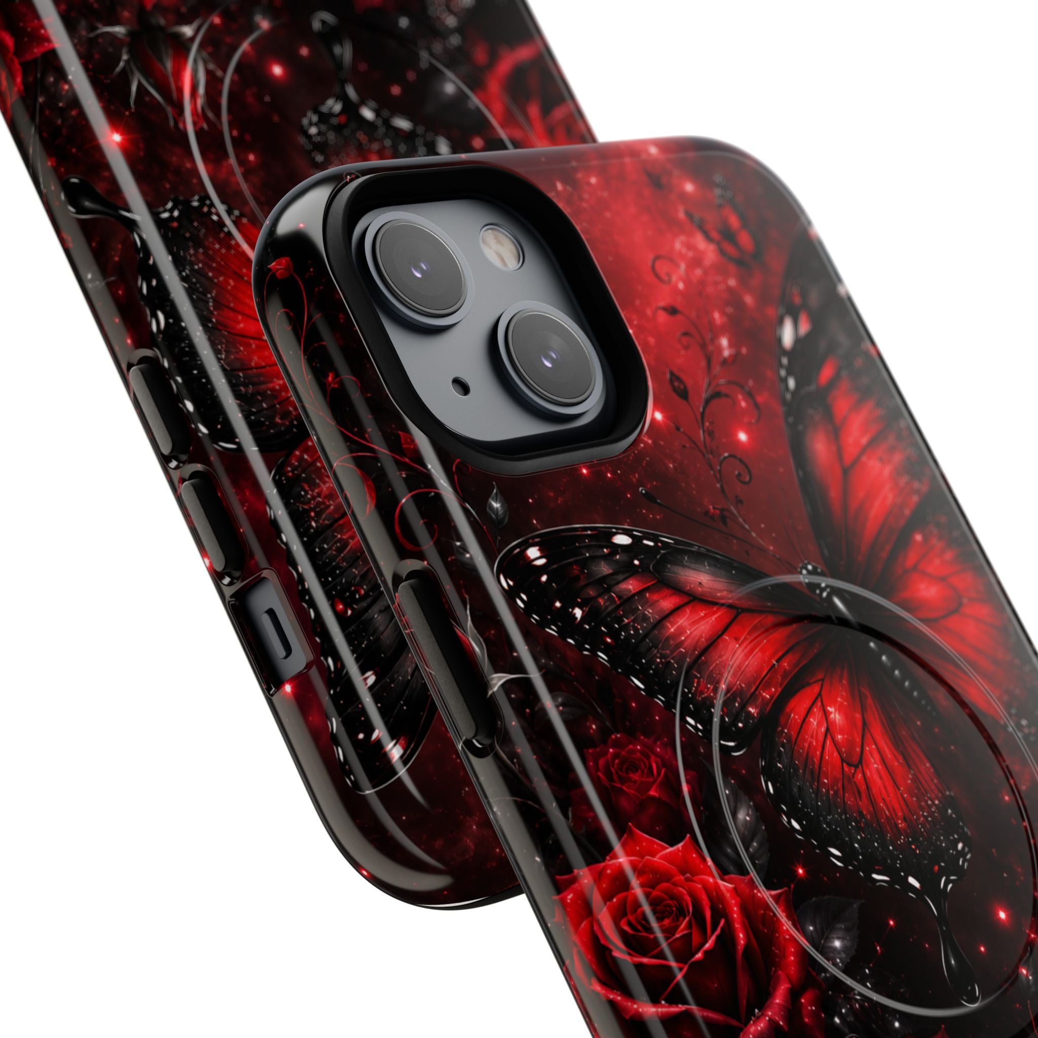 Crimson Metamorphosis™ Magnetic Tough Case for iPhone 13-17 Series