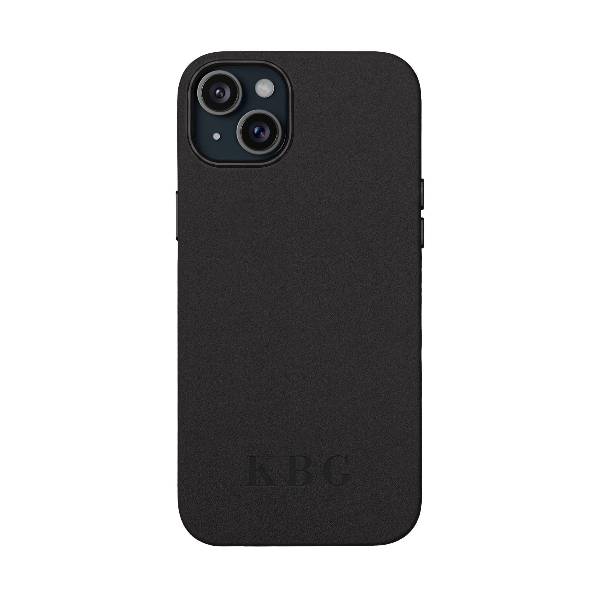 Custom Engraved PU Leather Phone Case | Personalized Monogram