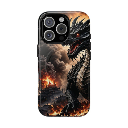 Ashen Dominion™ Tough Magnetic Case for iPhone | MagSafe® Compatible