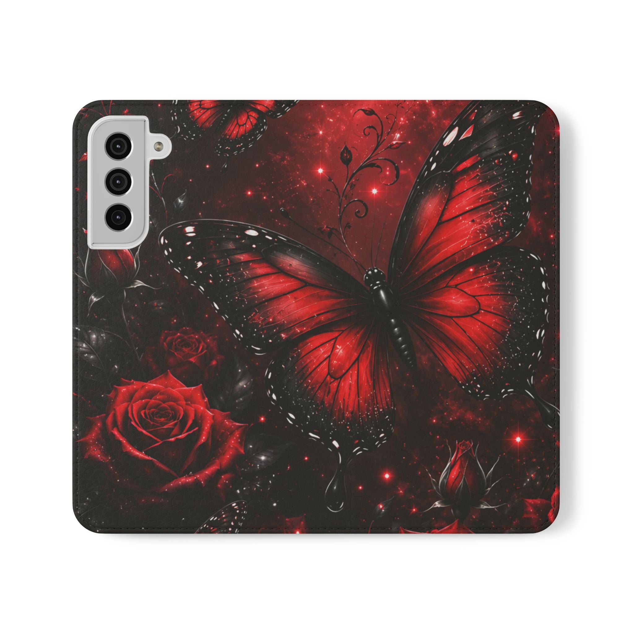 Crimson Metamorphosis™ Flip Wallet Case for Samsung Galaxy
