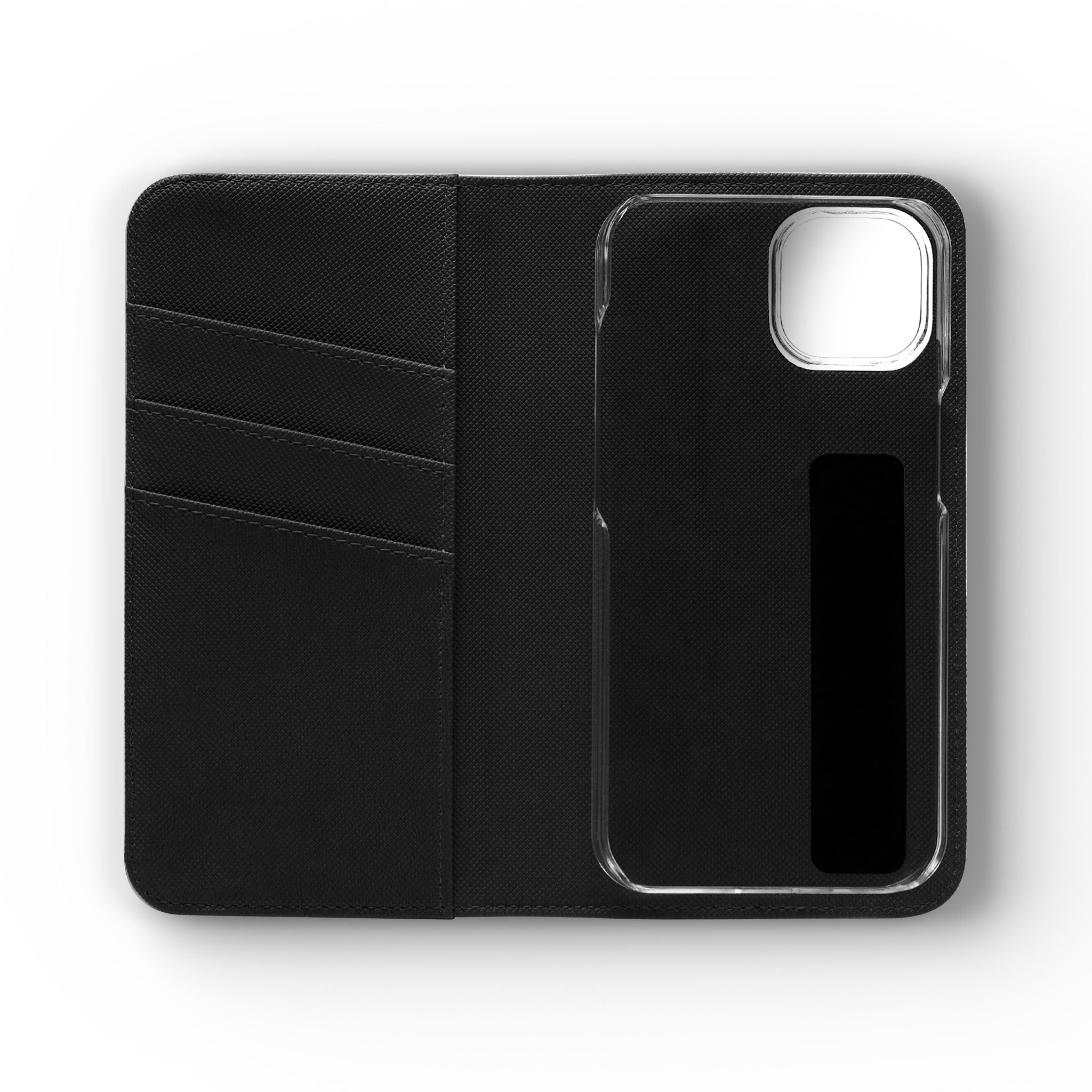 Cardinal's Promise™ Personalized Memorial Flip Wallet Case for iPhone 11-17 Series