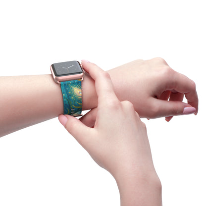 Koi Serenity™ Premium Faux Leather Apple Watch Band