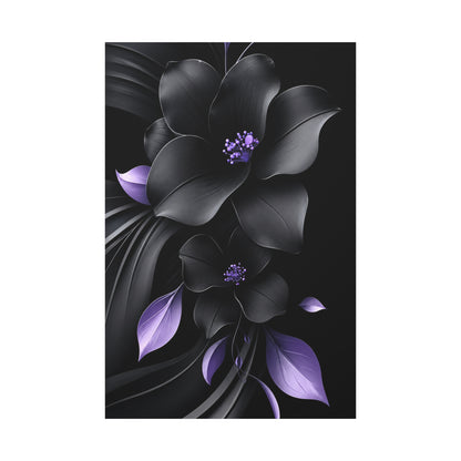 Midnight Lavender™ Matte Stretched Canvas Wall Art (1.25")