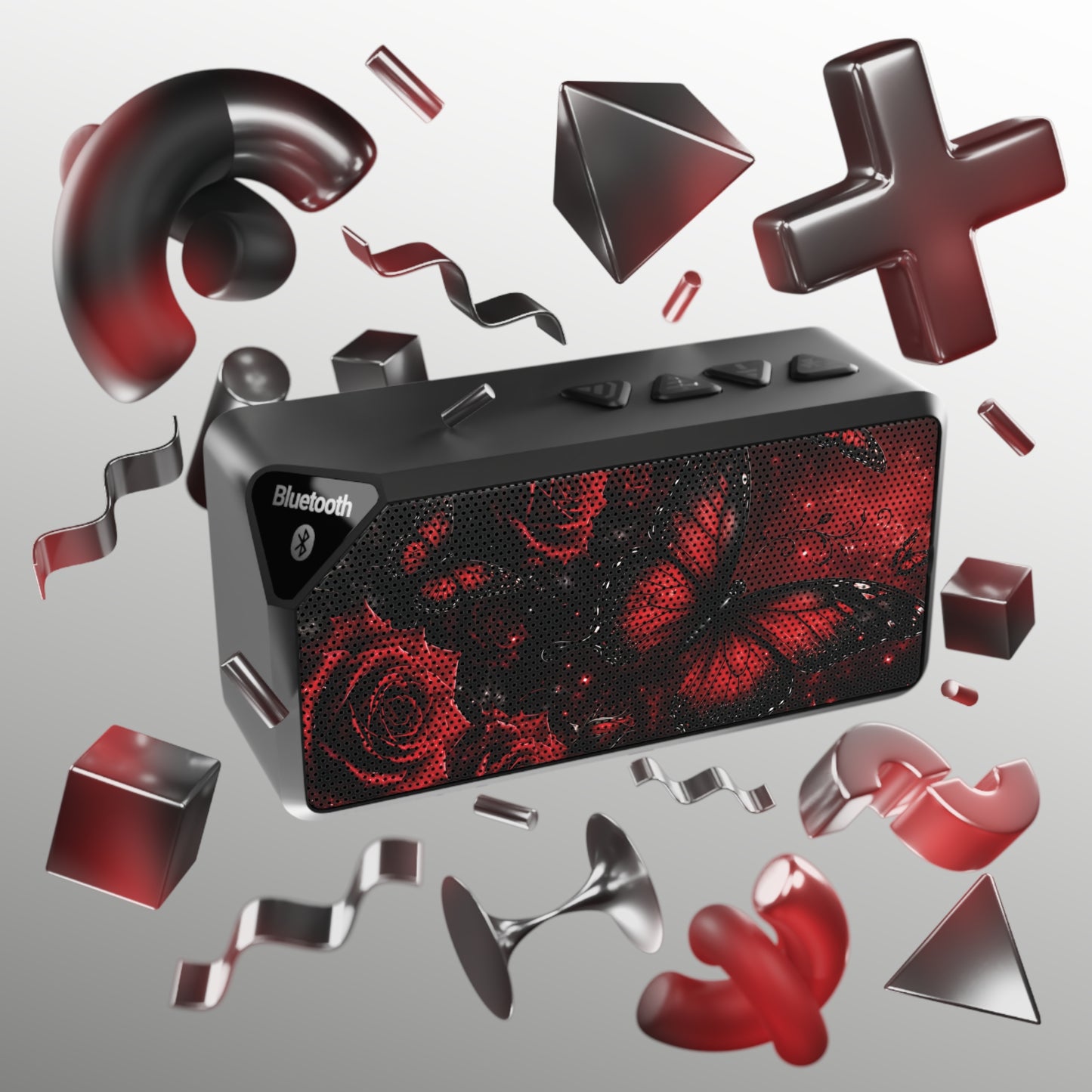 Crimson Metamorphosis™ Jabba Bluetooth Speaker | Wireless Portable Speaker