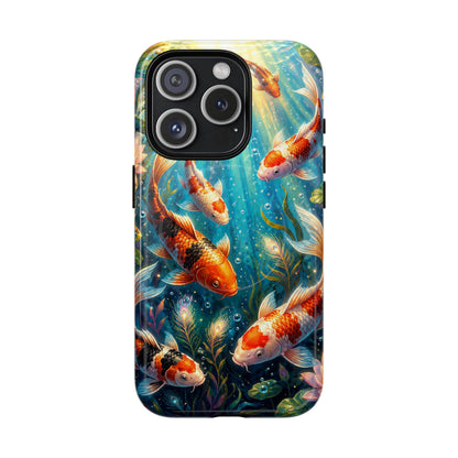 Koi Serenity™ Tough Magnetic Case for iPhone (MagSafe Compatible)