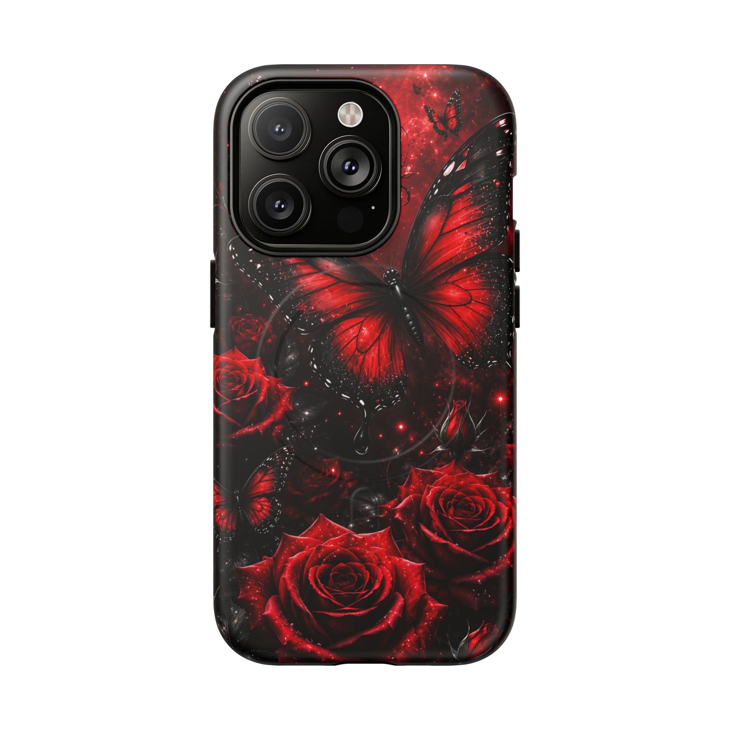 Étui robuste magnétique Crimson Metamorphosis™ pour la série iPhone 13-17