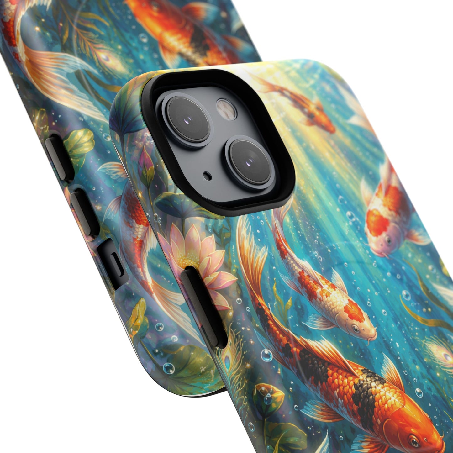 Koi Serenity™ Tough Magnetic Case for iPhone (MagSafe Compatible)