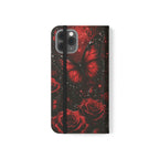 Cardinal's Promise™ Personalized Memorial Flip Wallet Case for iPhone 11-17 Series
