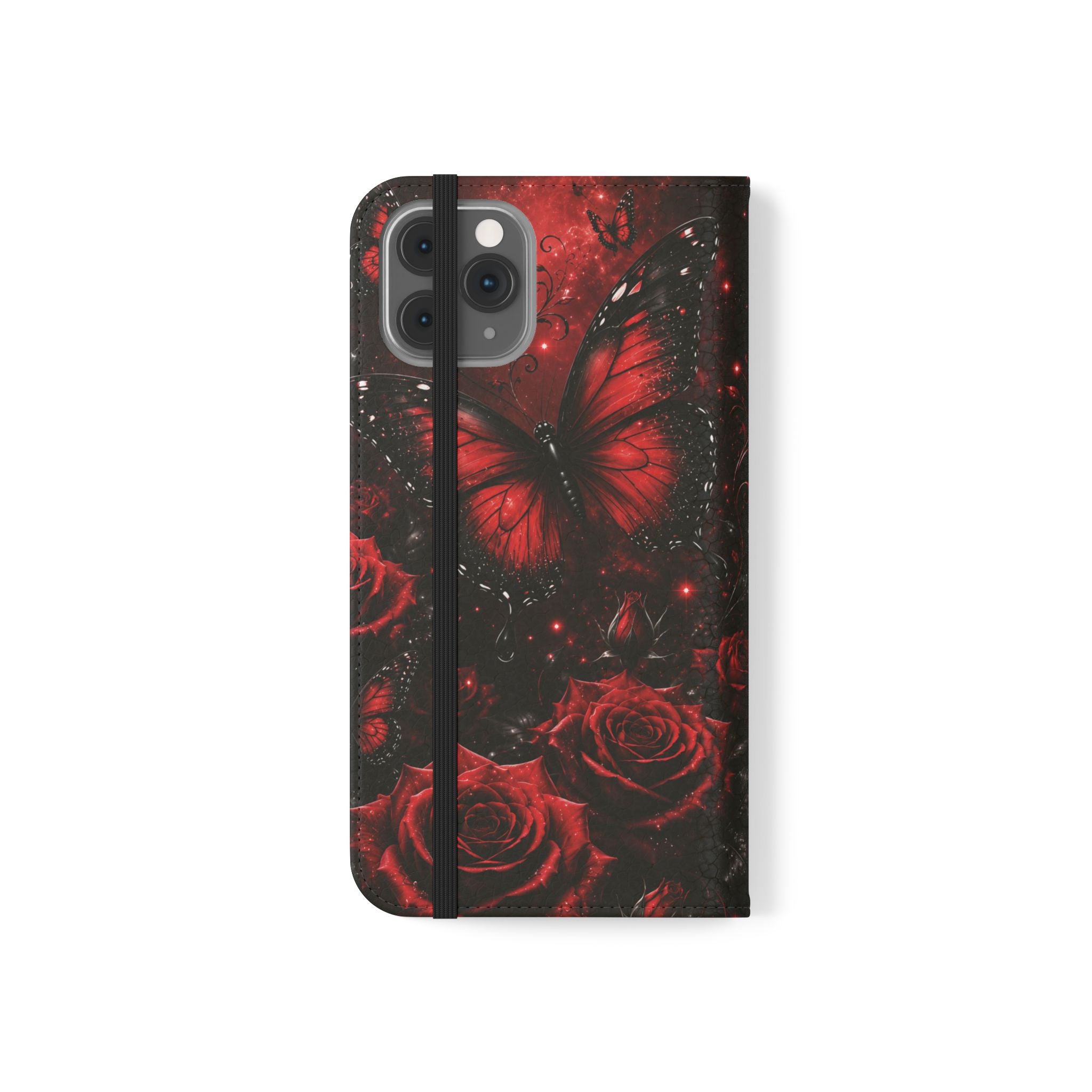 Cardinal's Promise™ Personalized Memorial Flip Wallet Case for iPhone 11-17 Series