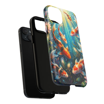 Koi Serenity™ Tough Magnetic Case for iPhone (MagSafe Compatible)