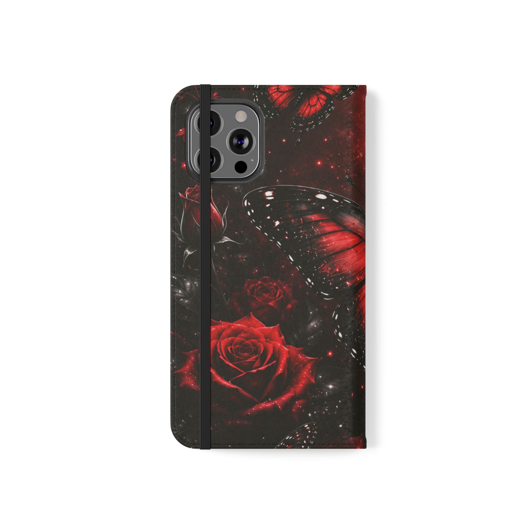 Crimson Metamorphosis™ Flip Wallet Case for iPhone