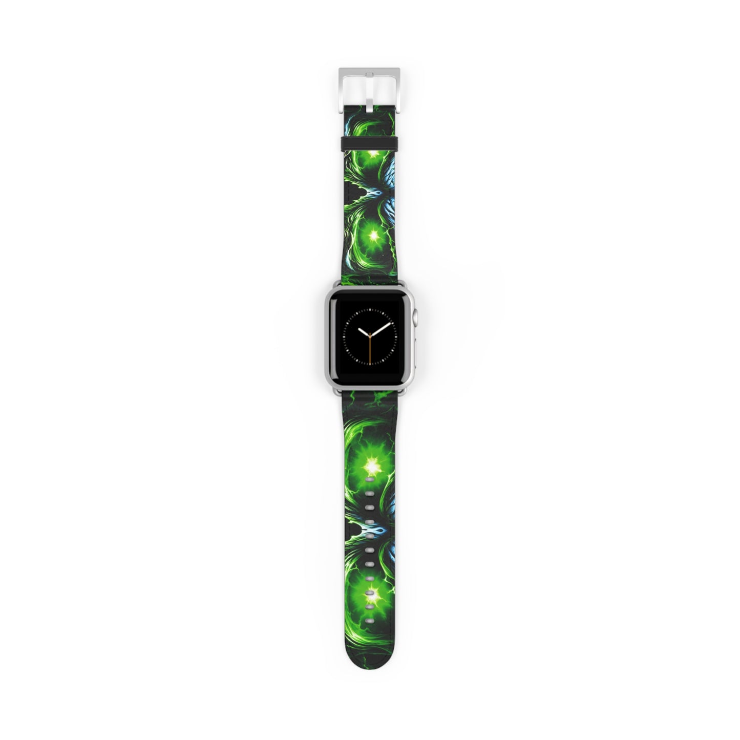 NecroVolt™ Apple Watch Band | Gothic Faux Leather Watch Strap