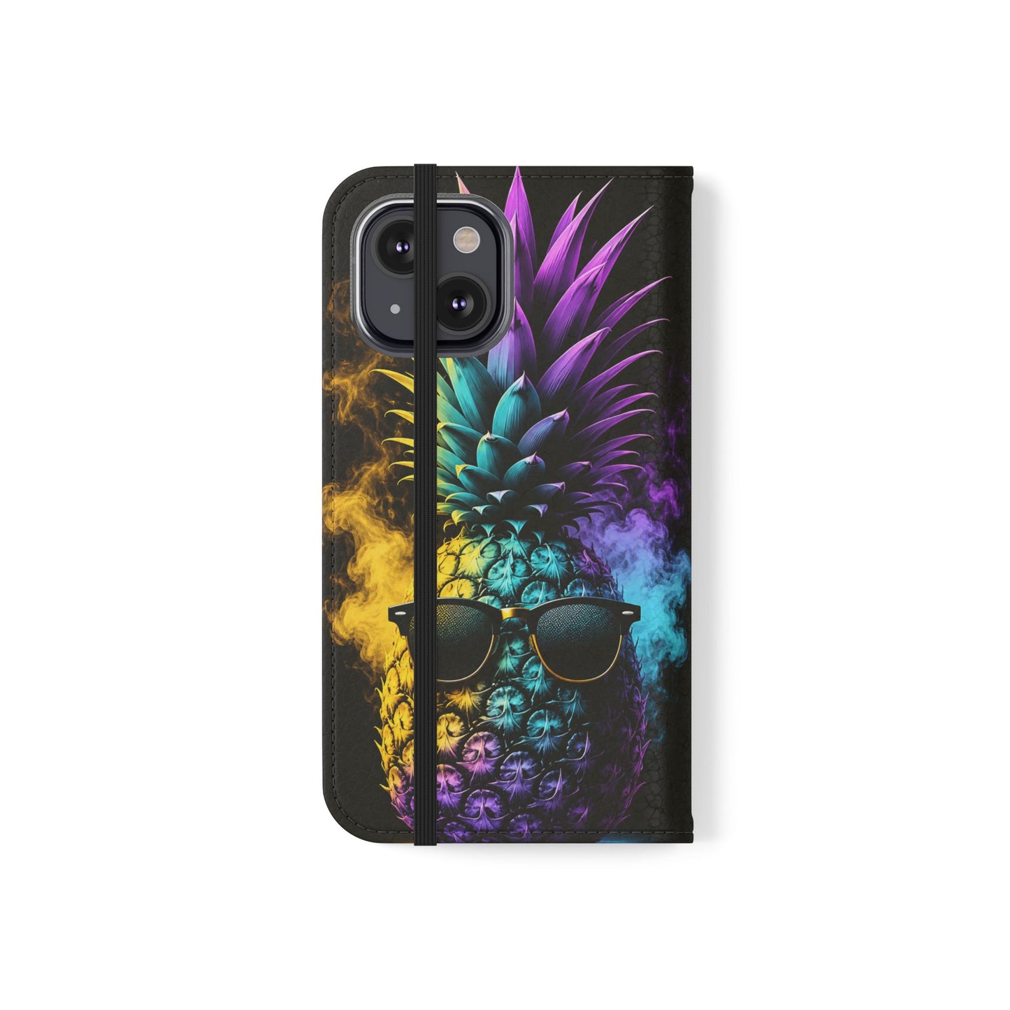 Smokin' Pineapple™ Flip Wallet Case for iPhone