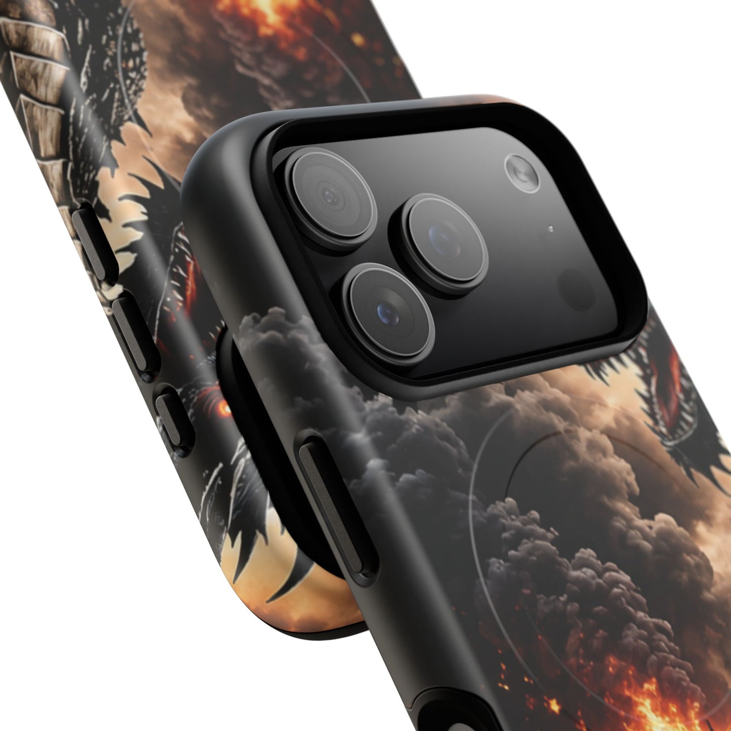 Ashen Dominion™ Tough Magnetic Case for iPhone | MagSafe® Compatible