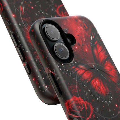 Étui robuste magnétique Crimson Metamorphosis™ pour la série iPhone 13-17