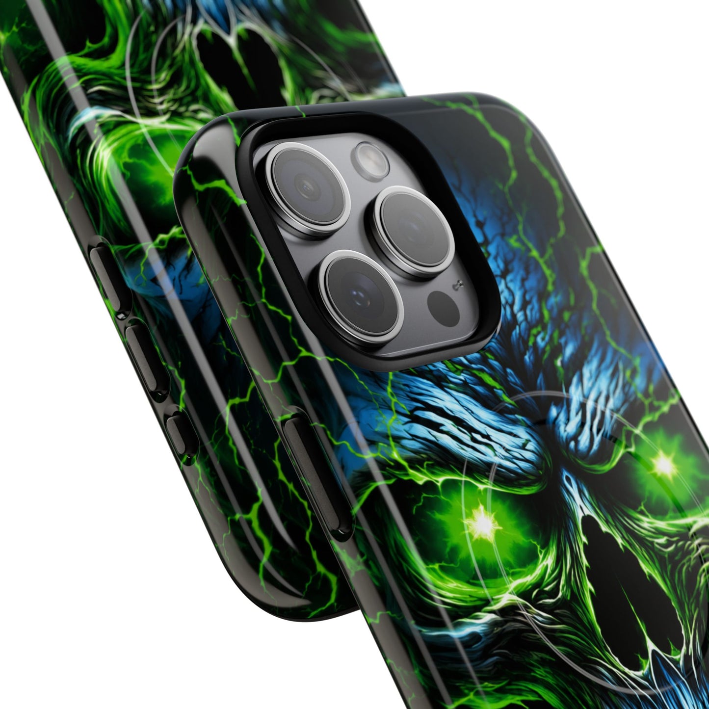Coque magnétique robuste NecroVolt™ pour iPhone