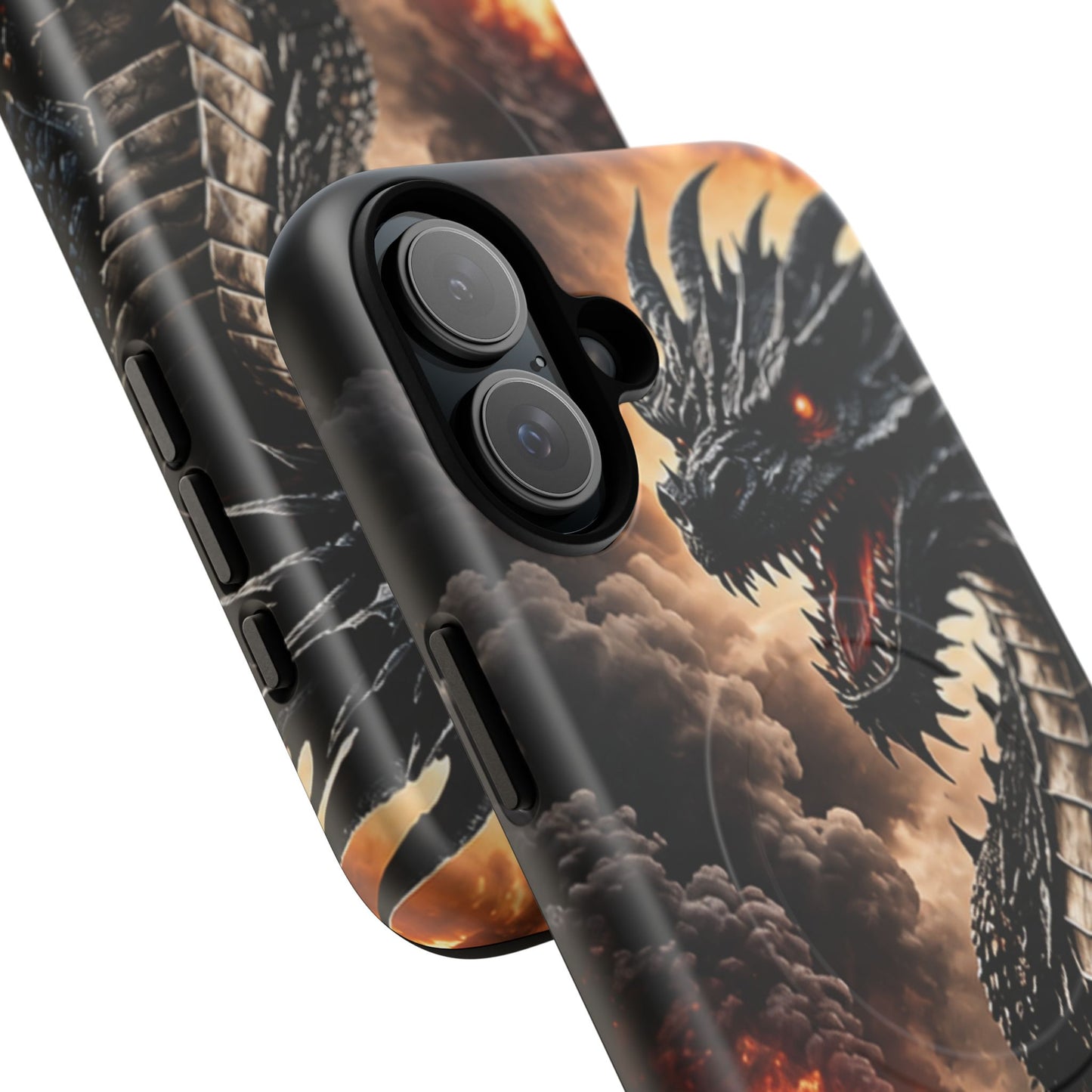 Ashen Dominion™ Tough Magnetic Case for iPhone | MagSafe® Compatible